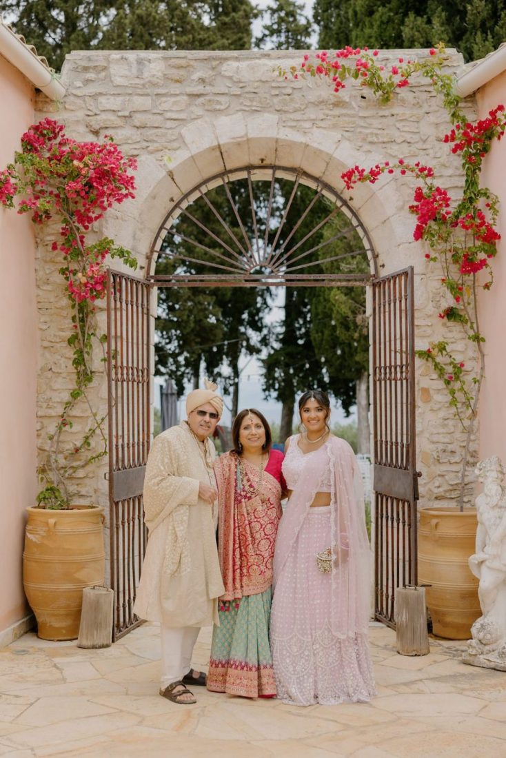 Destination wedding corfu