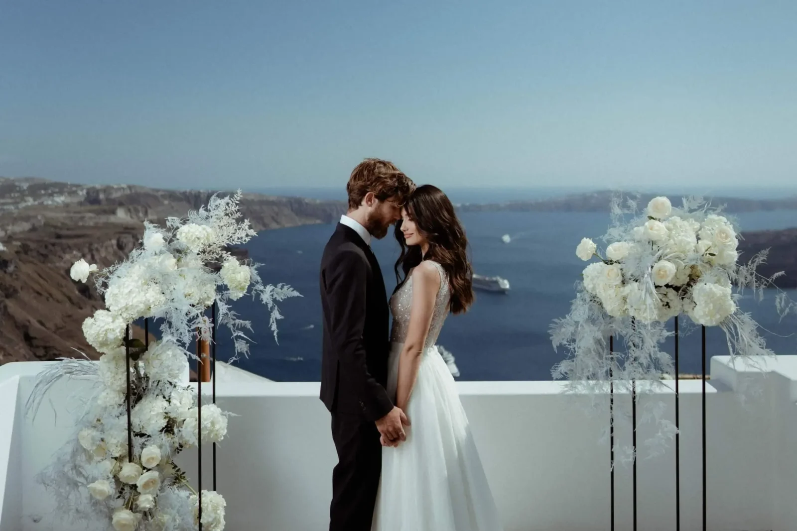 Santorini destination wedding photographer