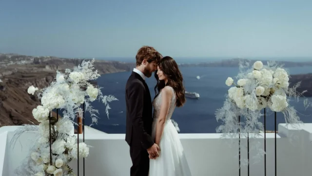 Santorini destination wedding photographer