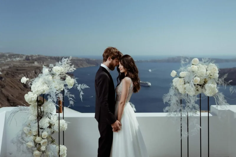 Santorini destination wedding photographer