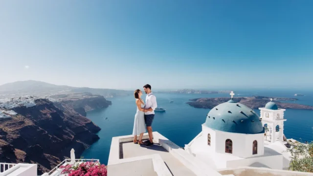 santorini wedding videographer