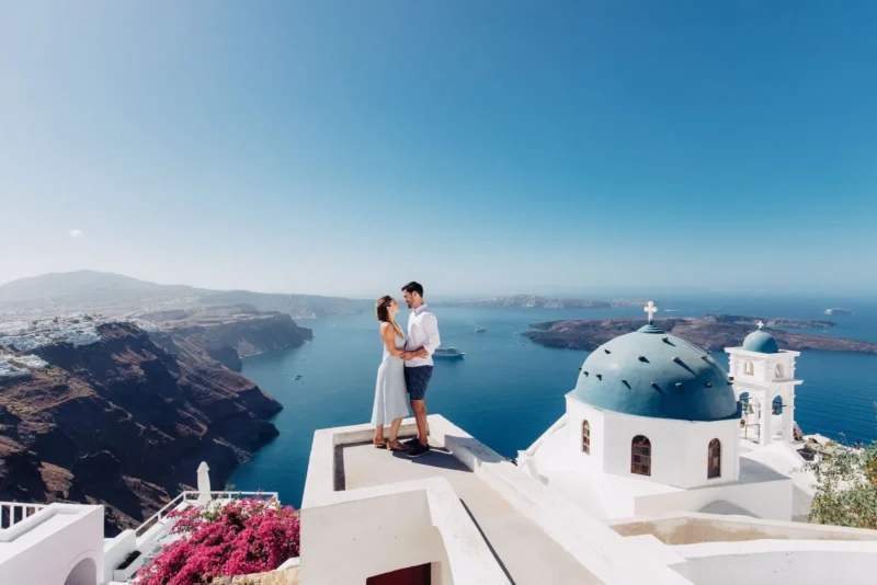 santorini wedding videographer