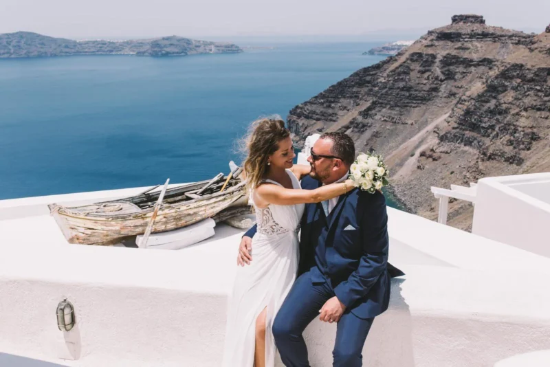 santorini wedding videographer