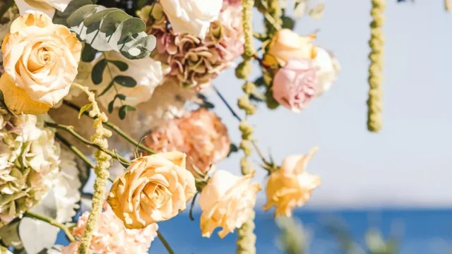 santorini candid wedding