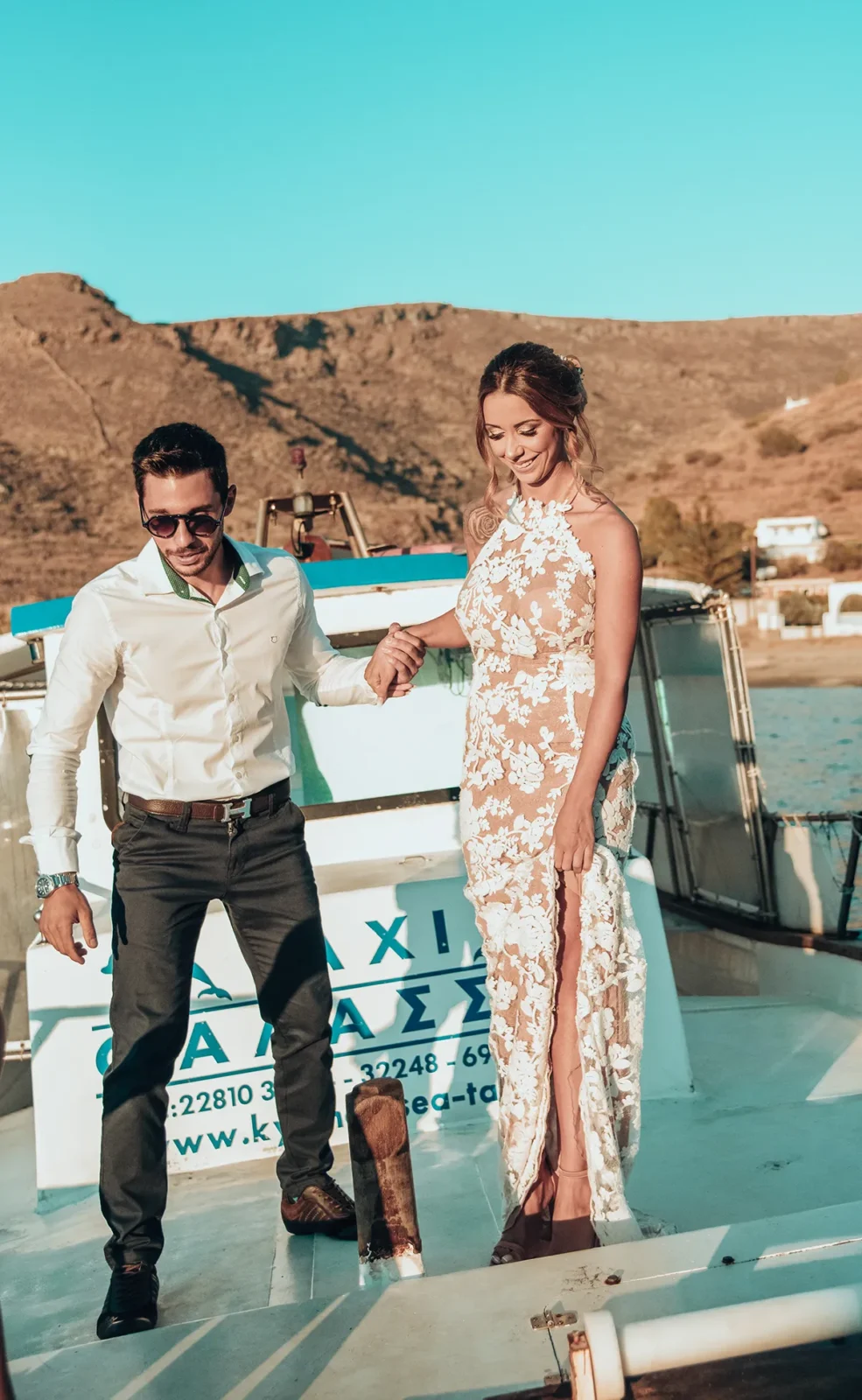 greece candid wedding photography