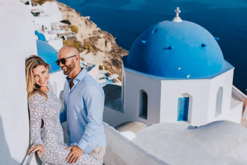 santorini wedding videographer