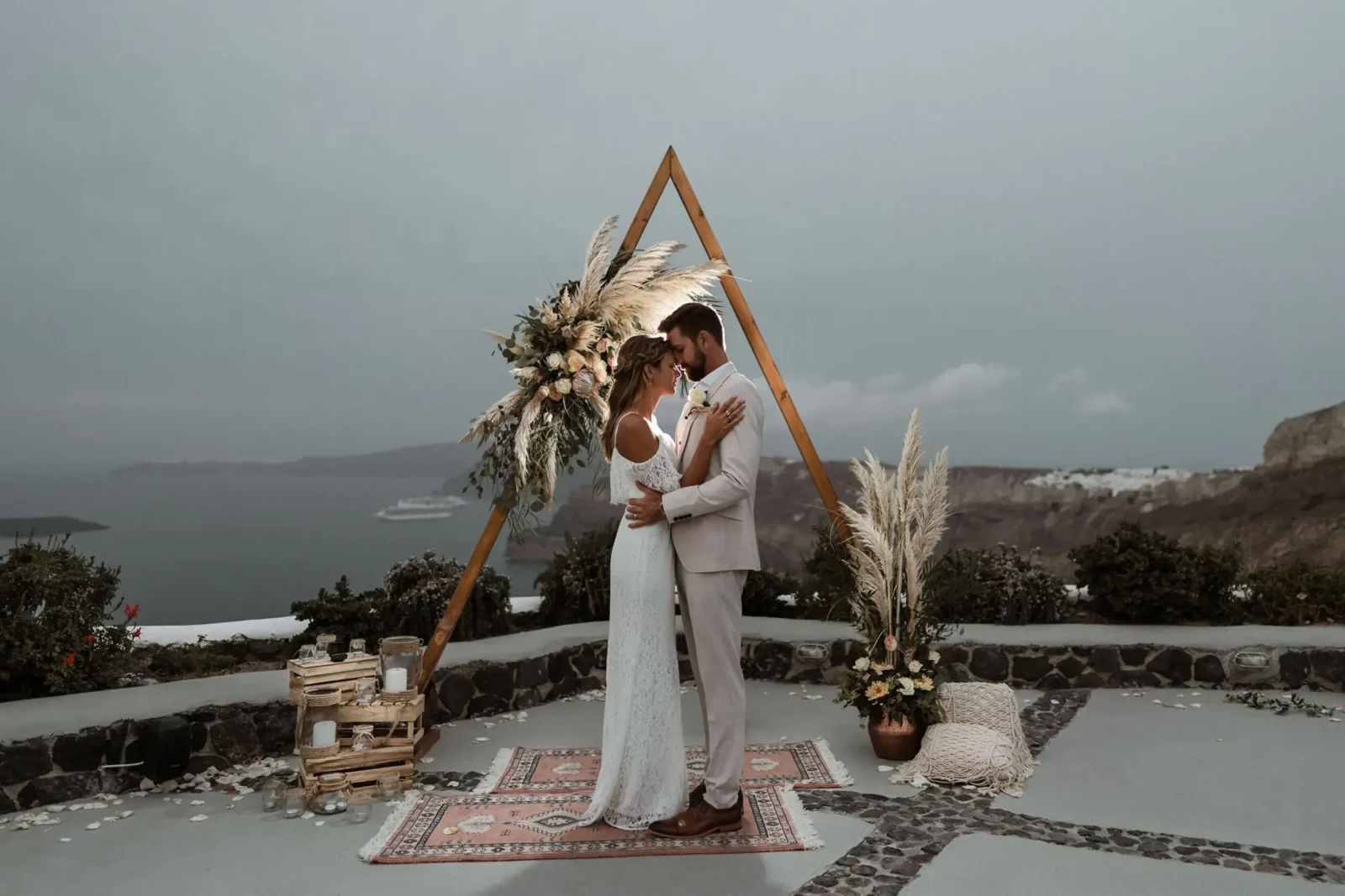 Santorini destination wedding photographer