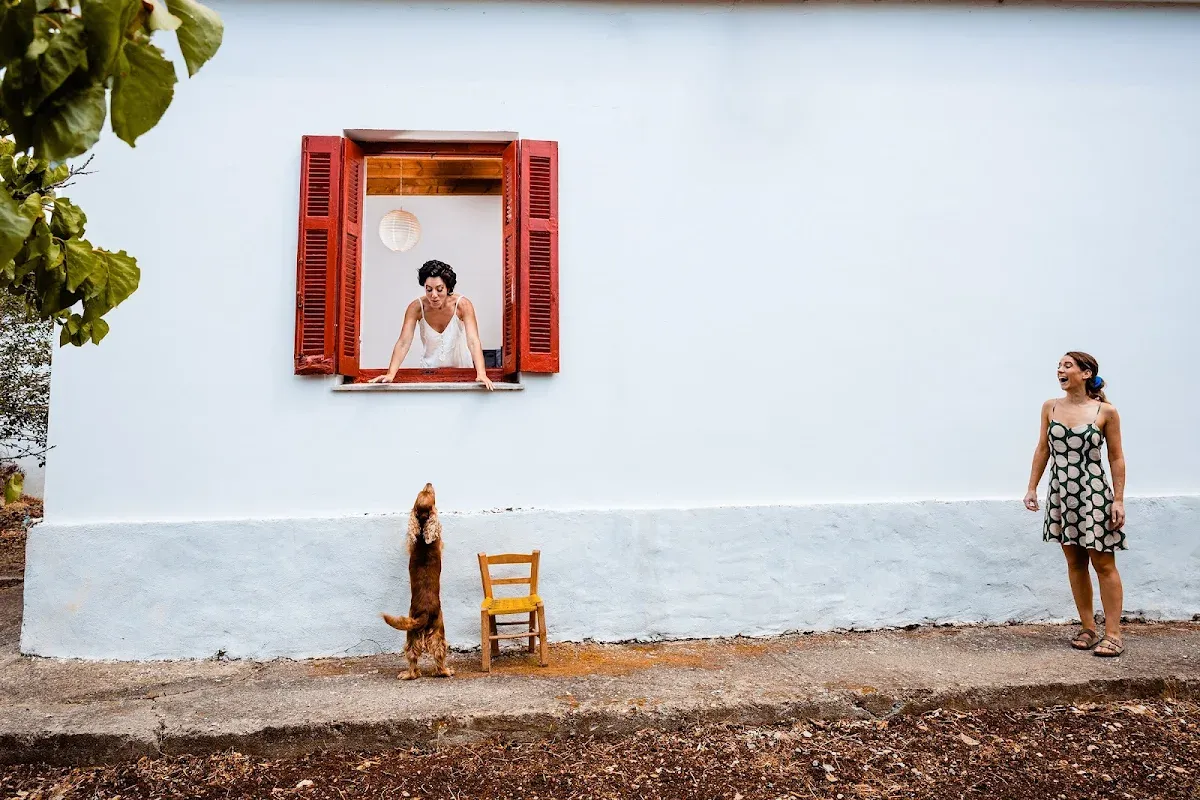 documentary wedding photographer greece