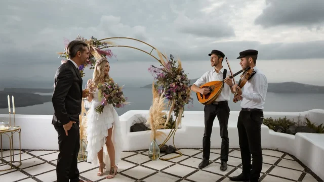 Santorini destination wedding photographer