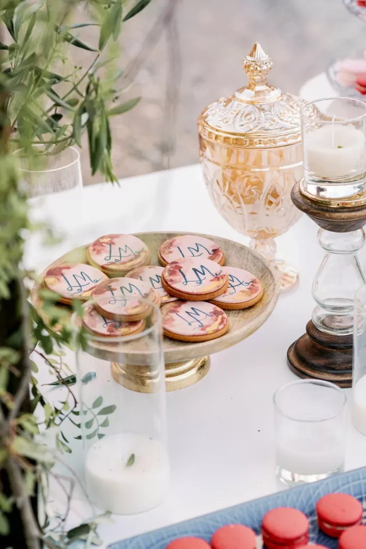 delicacies at a greek wedding