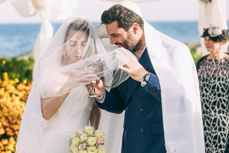 santorini candid wedding