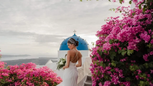 Santorini destination wedding photographer