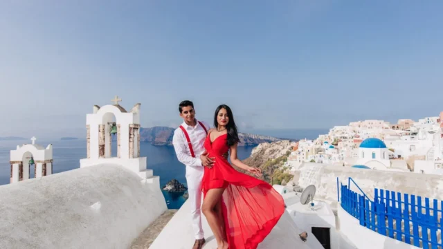 santorini wedding videographer