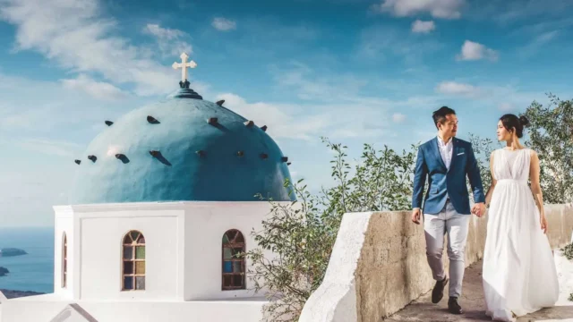 santorini wedding videographer