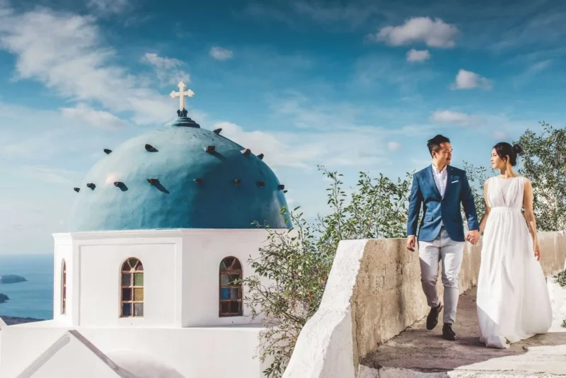 santorini wedding videographer