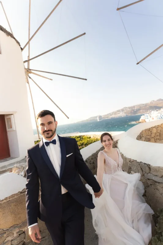 mykonos elopement photographer