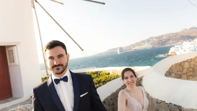 mykonos elopement photographer