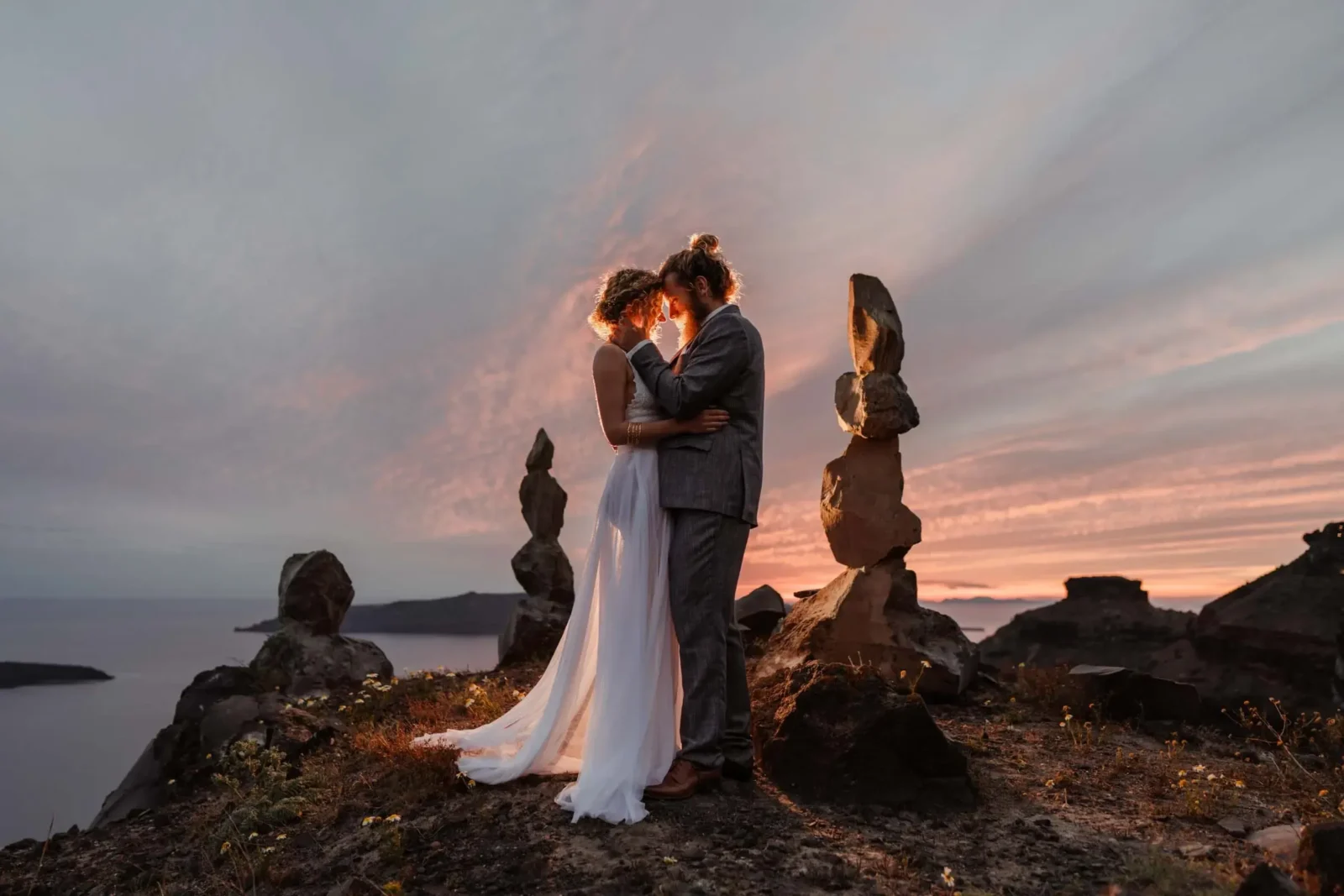 Santorini destination wedding photographer