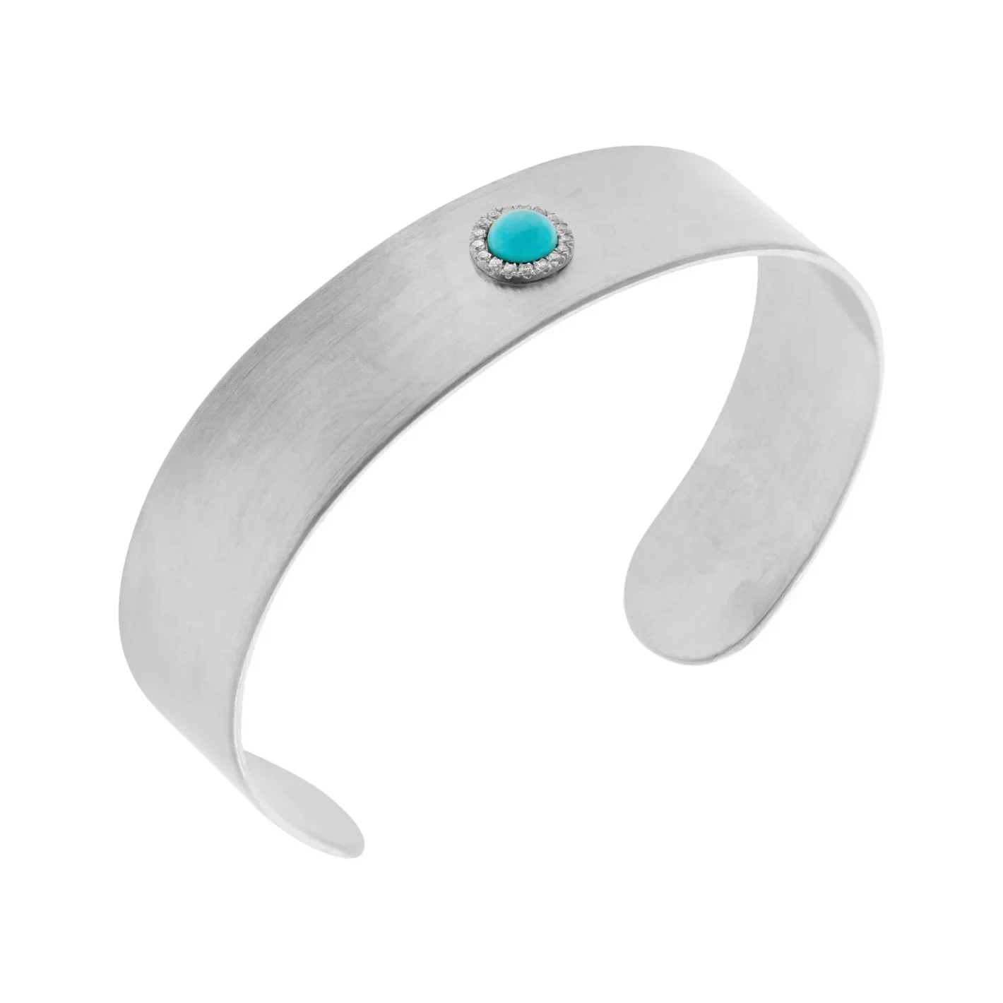 picture of a bubble cuff bracelet from designer Ileana Makri with a greek mati evil eye
