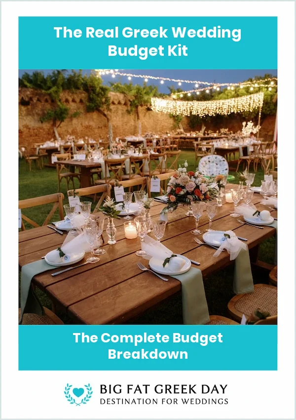 The Real Greek Wedding Budget Kit