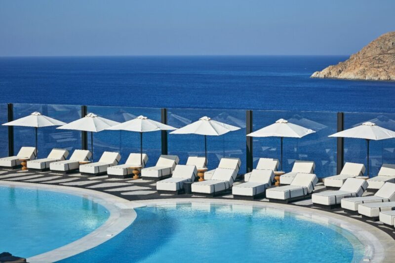 Royal Myconian resort, Elia Beach, Mykonos