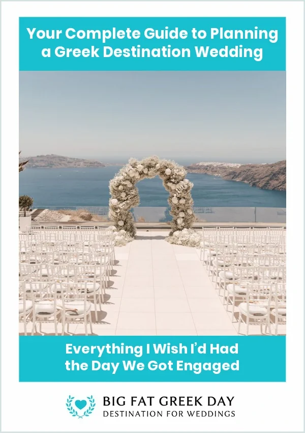 Cover of the Complete Guide to Planning a Greek Destination Wedding
